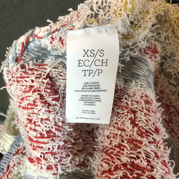 Cabi Siesta Fringe Ponch Style 5001 New With Tags - Picture 6 of 6